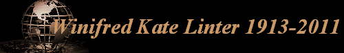 Winifred Kate Linter 1913-2011