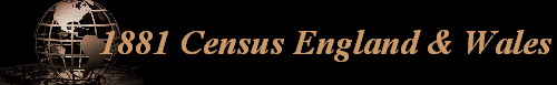 1881 Census England & Wales