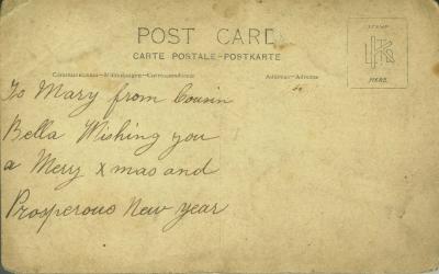 Postcard to Mary Ann Baldwin nee Elsdon